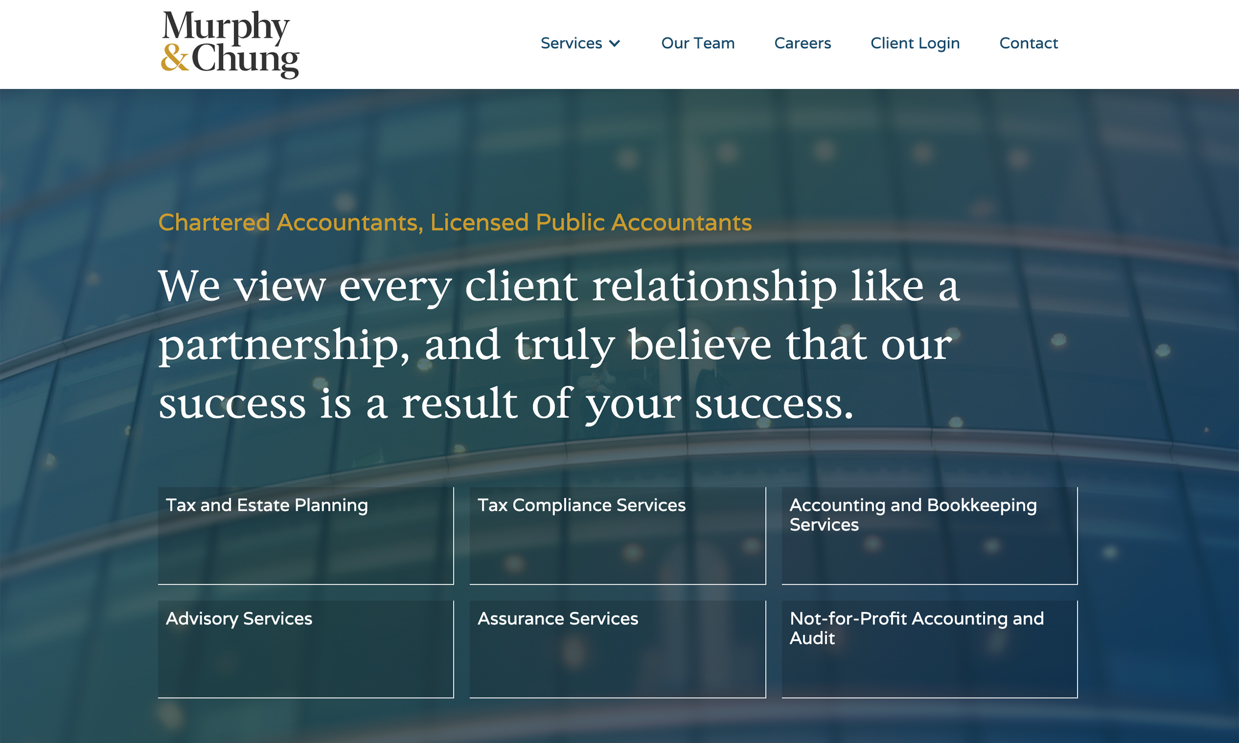 Murphy & Chung Website